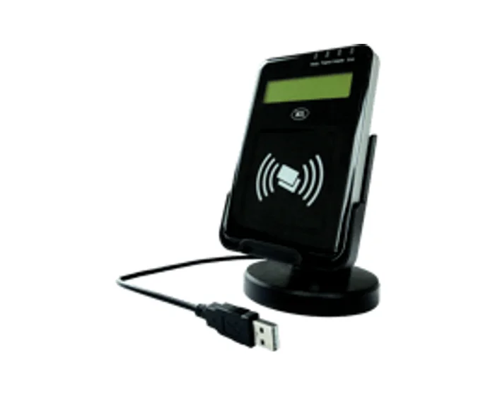ACS ACR1222L-D1 Contactless Smart Card Reader/Writer with LCD & SAM (USB-A)