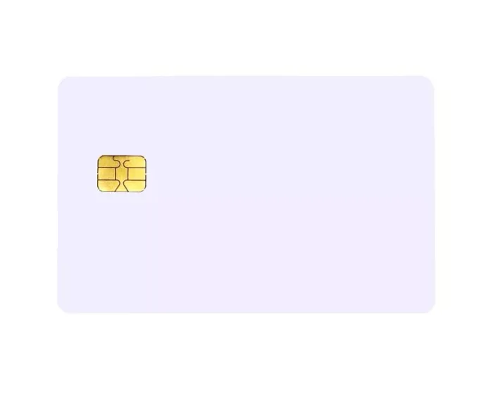 Fudan Blank White FM 5542 Contact Chip Cards