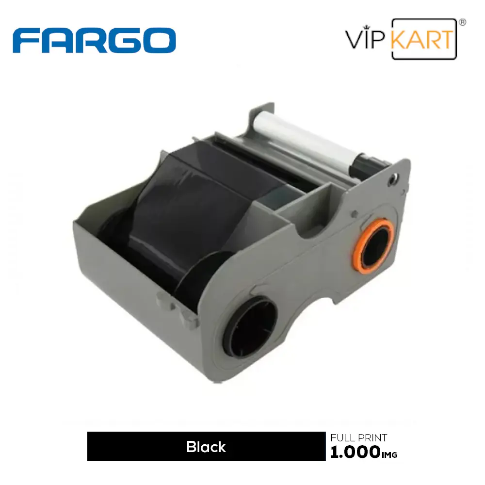 Fargo HID 44202 Standart K (Siyah) MonoChrome Ribon - 1000 Baskı