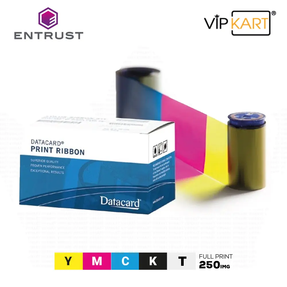 Entrust Datacard 534000-002 YMCKT Ribon – 250 Baskı