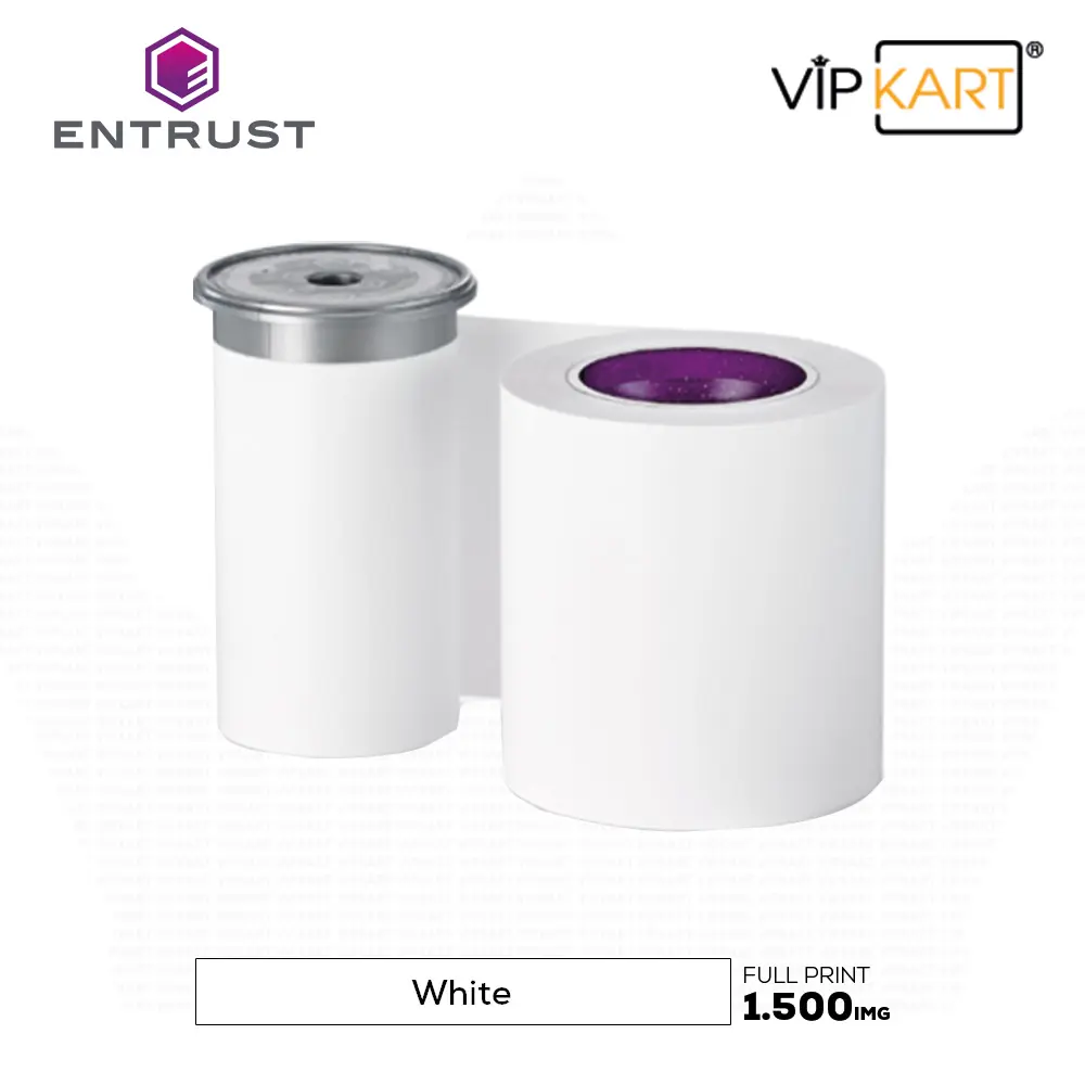 Entrust Datacard 532000-004 White (Beyaz) Monochrome Ribon – 1500 Baskı