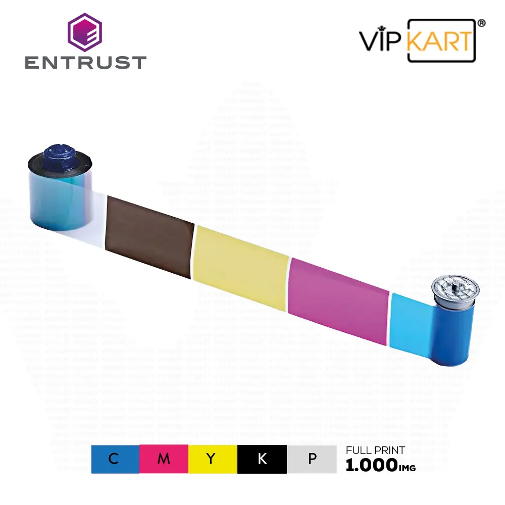 Entrust Datacard 513382-201 CMYKP Ribon – 1000 Baskı