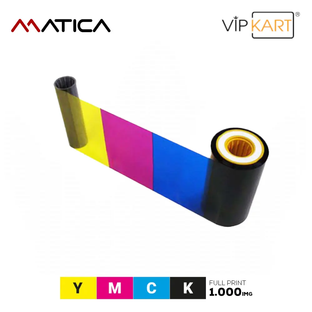 Matica XID8100 YMCK Diamond ReTransfer Film Ribon – 1000 Baskı