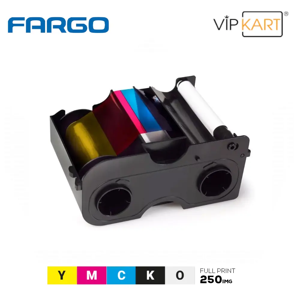 Fargo HID 45000 YMCKO Ribon – 250 Baskı