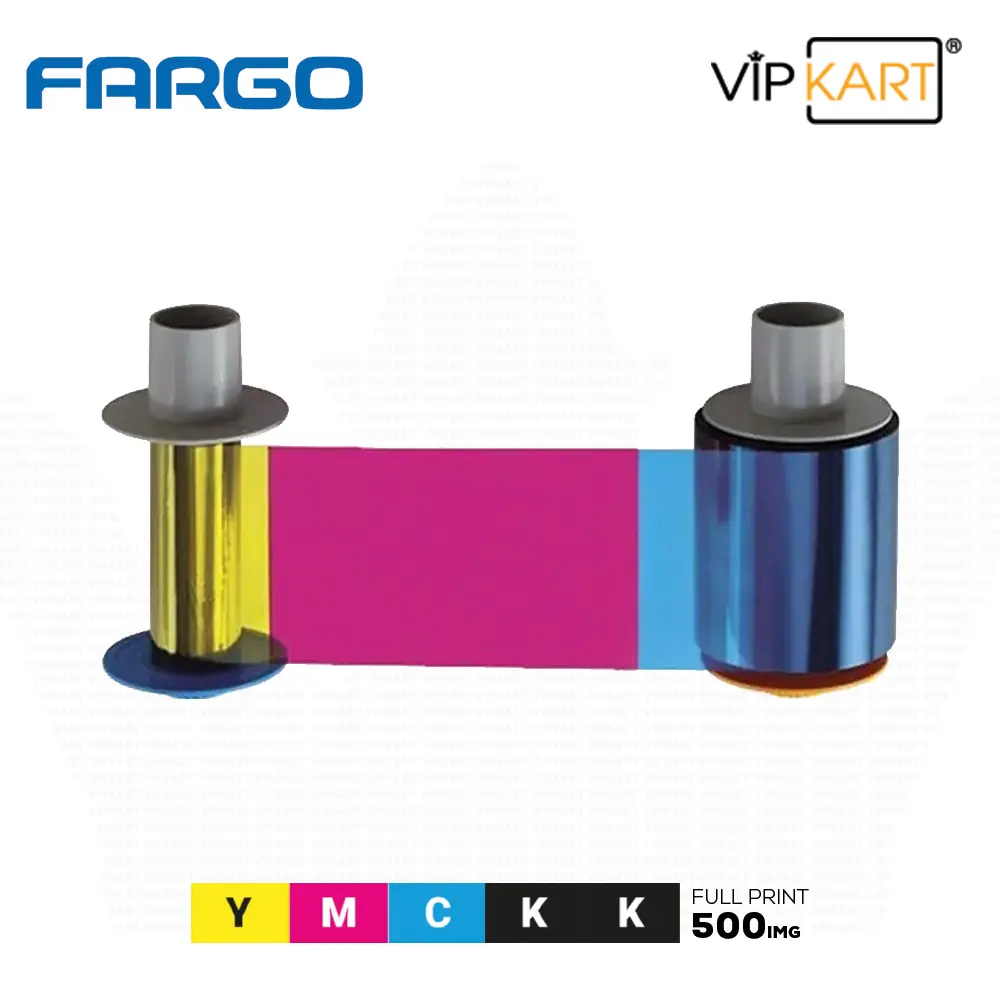 Fargo HID 84812 YMCKK Ribon – 500 Baskı