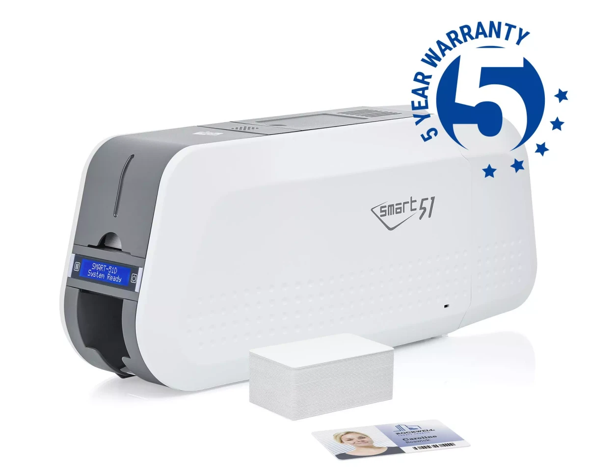 IDP Smart 51D Kart Yazıcı - Çift Yüz | Doğrudan Karta Baskı [DTC]