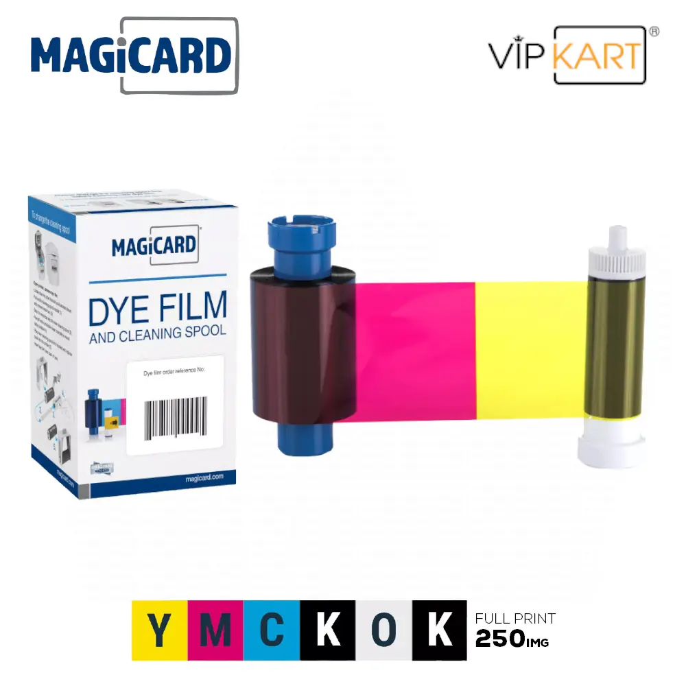 Magicard MA250 YMCKOK Ribon – 250 Baskı