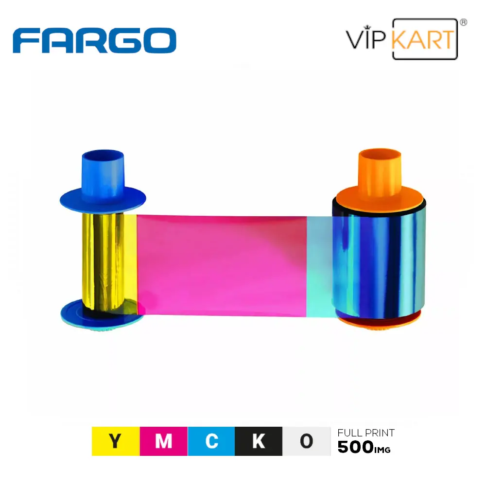 Fargo HID 45623 Geliştirilmiş YMCKO Ribon – 500 Baskı