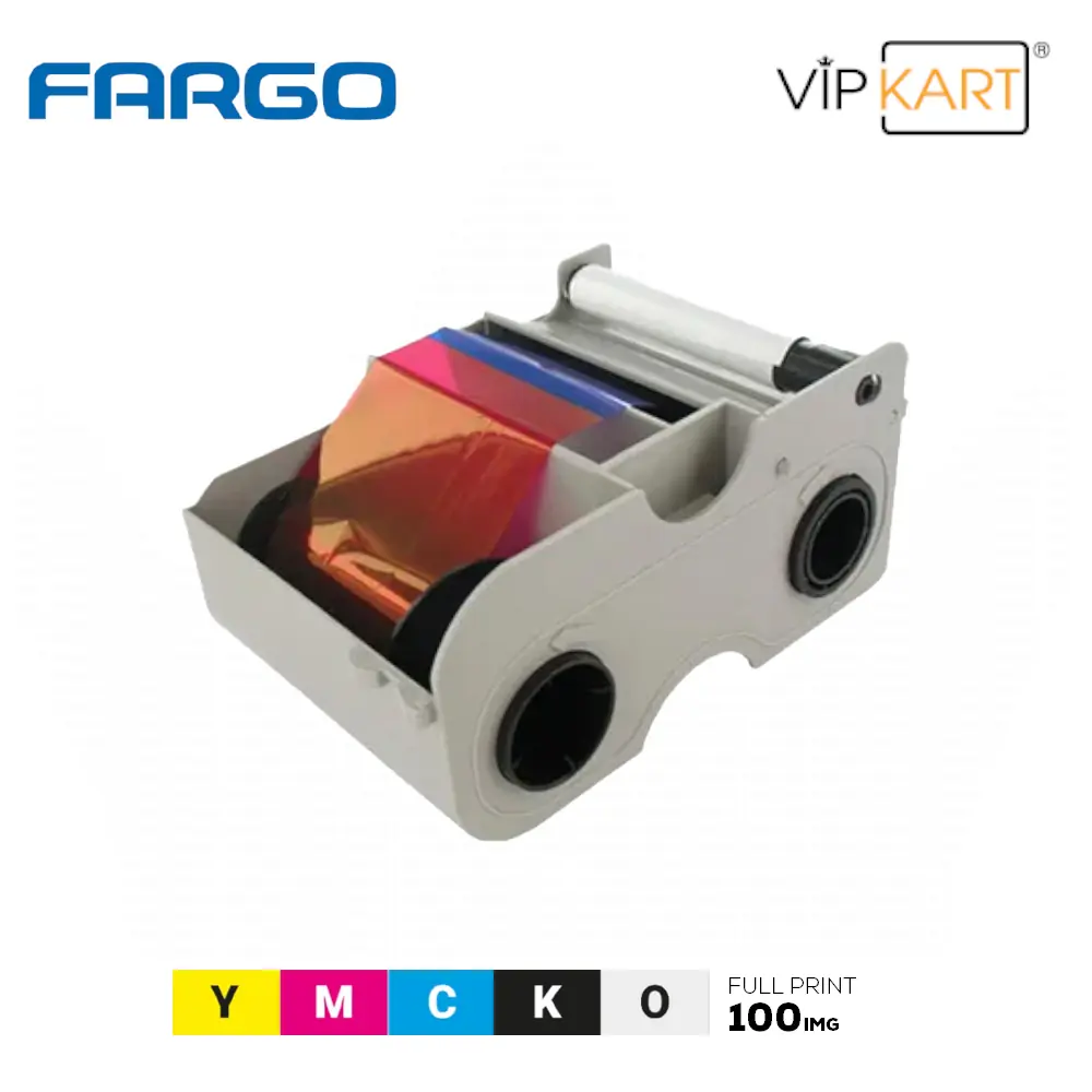 Fargo HID 45410 YMCKO Eko Ribon – 100 Baskı