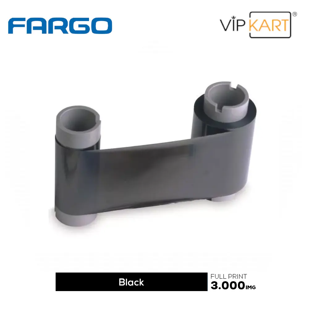 Fargo HID 84917 K (Siyah) Monochrome Ribon – 3000 Baskı