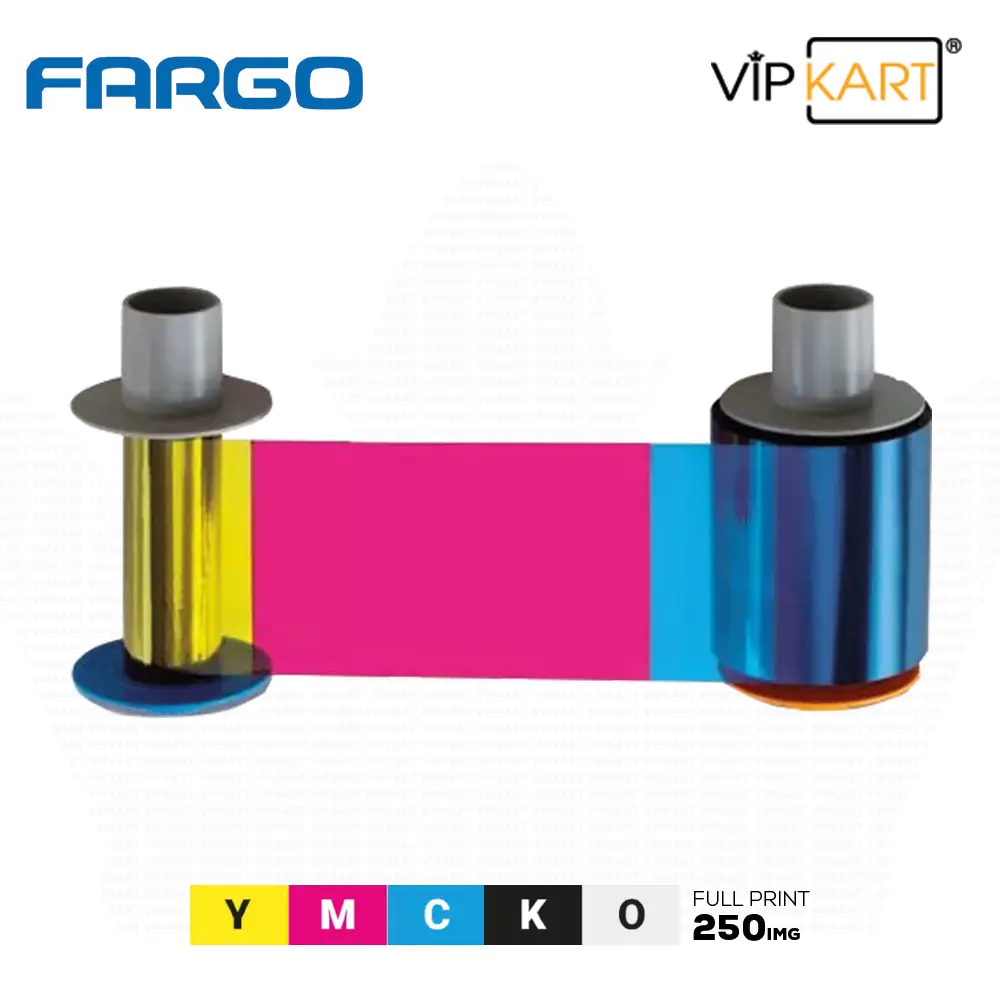 Fargo HID 44270 YMCKO Ribon - 250 Baskı