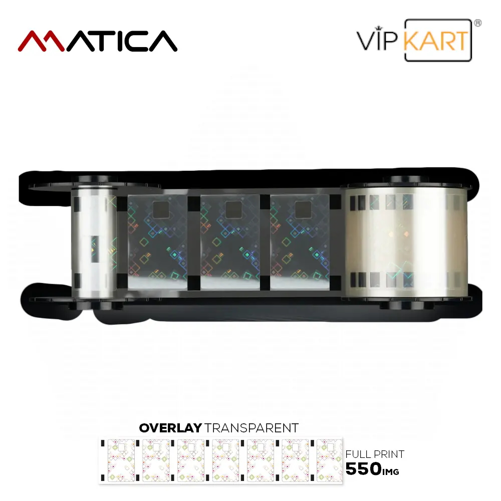 Matica PR20820414 Genel Holografik Desen-A Akıllı Çip Kesimli Laminasyon Filmi 0.6mm - 550 Baskı