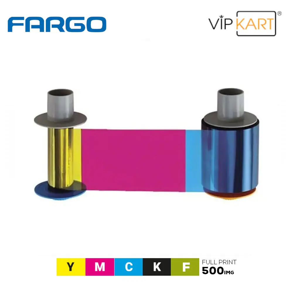 Fargo HID 84514 YMCFK UV Ribon – 500 Baskı