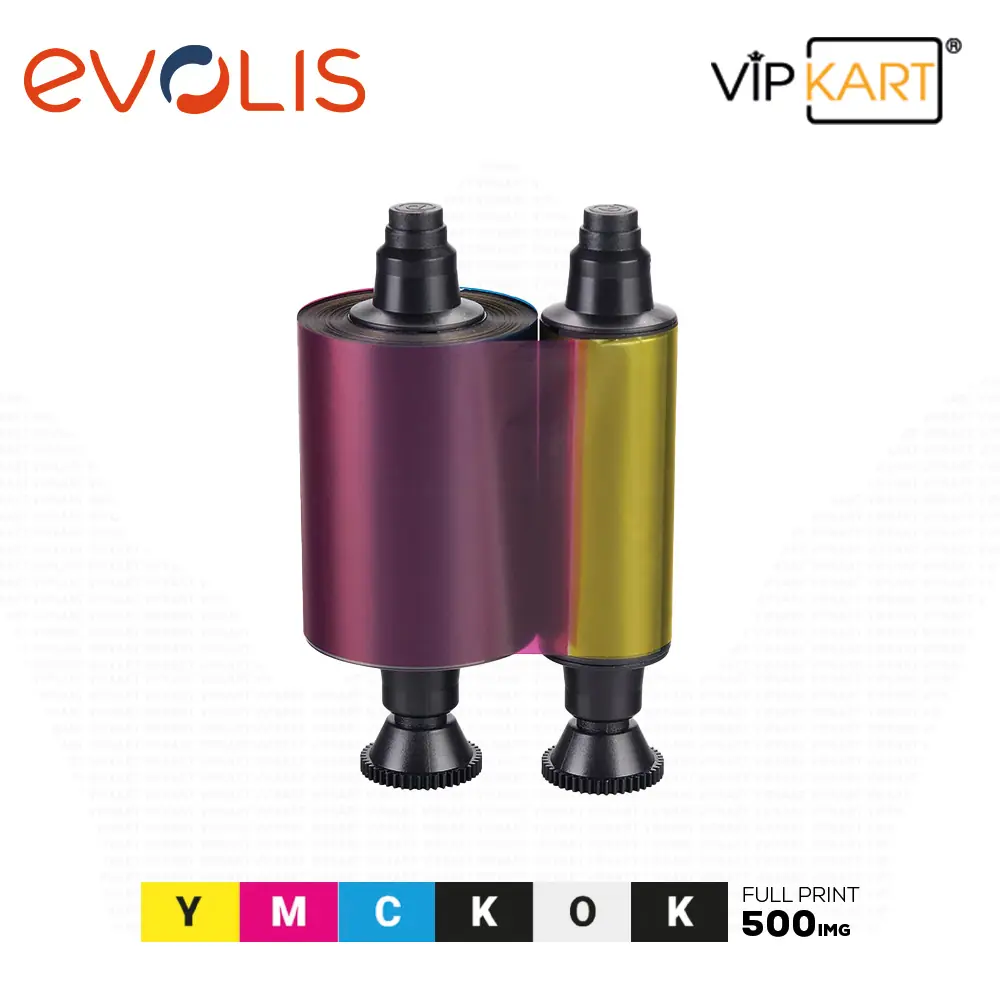 Evolis R3514 YMCKOK Ribon – 500 Baskı