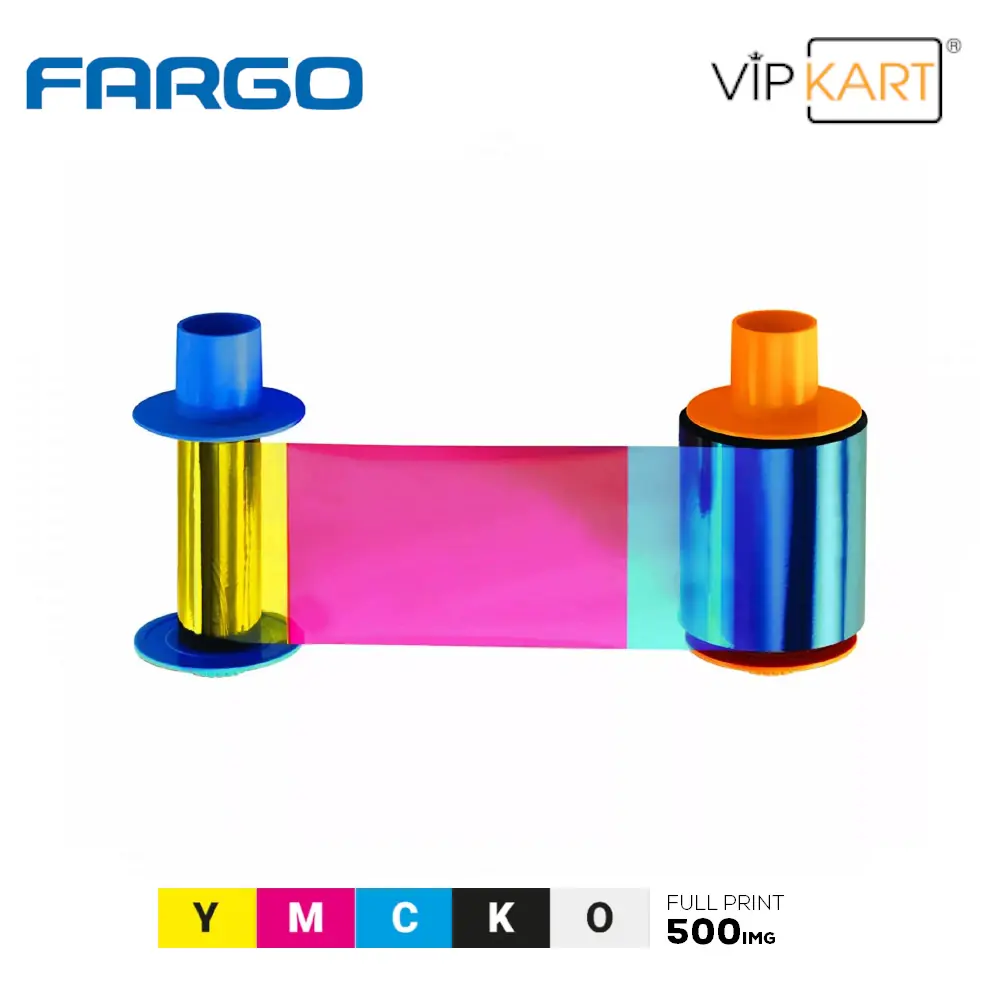 Fargo HID 45700 YMCKO Eko Ribon – 500 Baskı