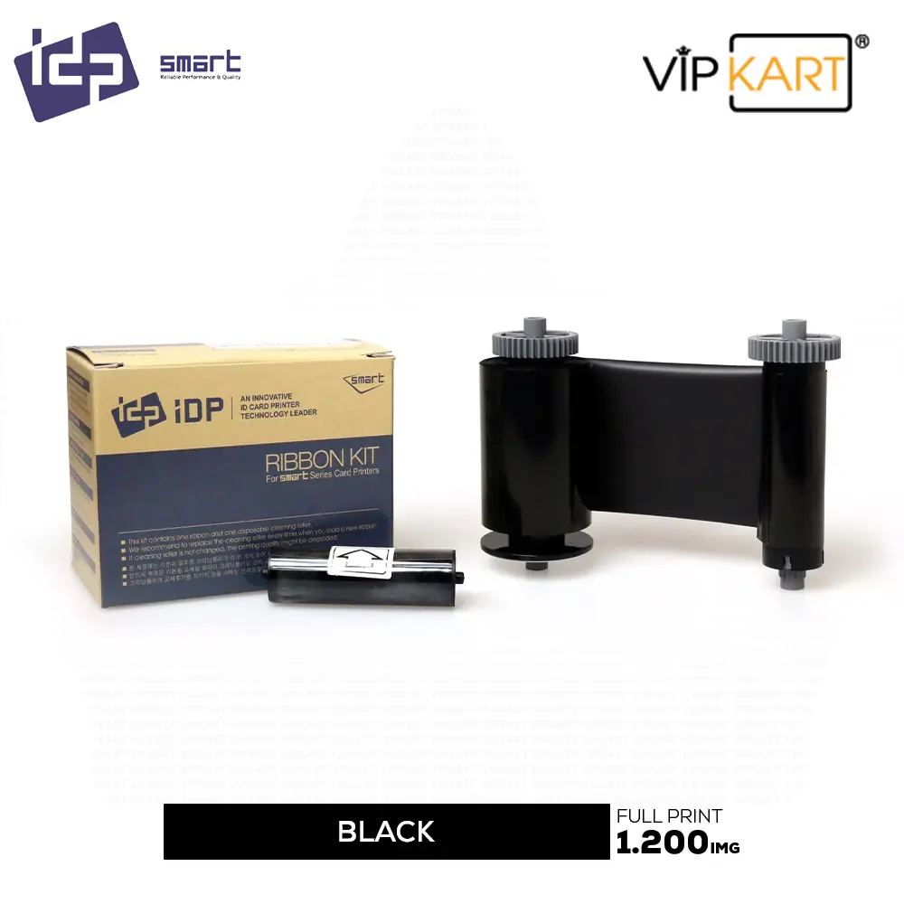 IDP Smart 653382 K (Siyah) Monochrome Ribon – 1200 Baskı