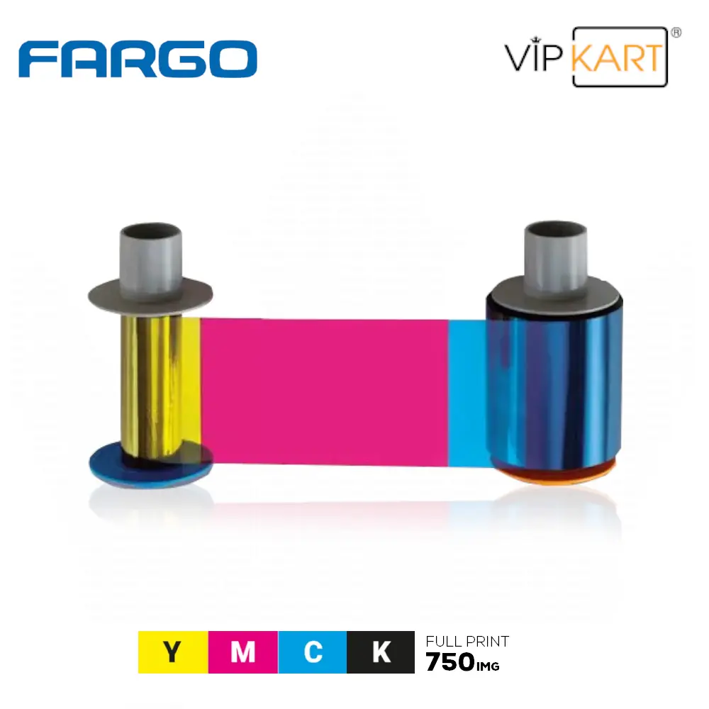Fargo HID 84911 YMCK Ribon – 750 Baskı