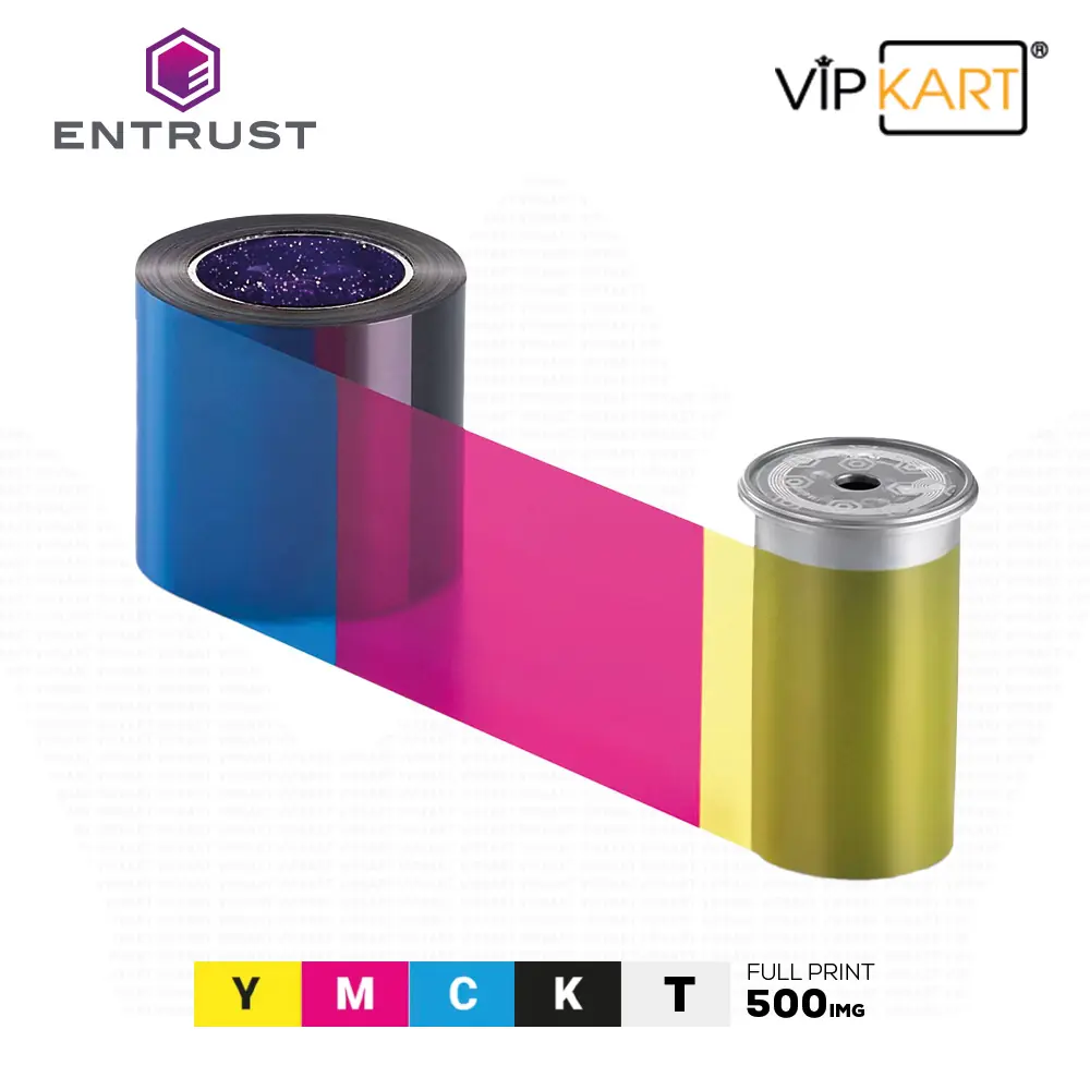 Entrust Datacard 525100-004 YMCKT Ribon – 500 Baskı