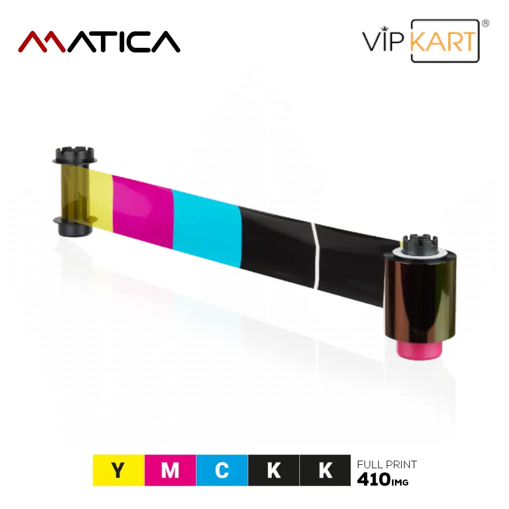 Matica YMCKK Diamond ReTransfer Film Ribon – 410 Baskı