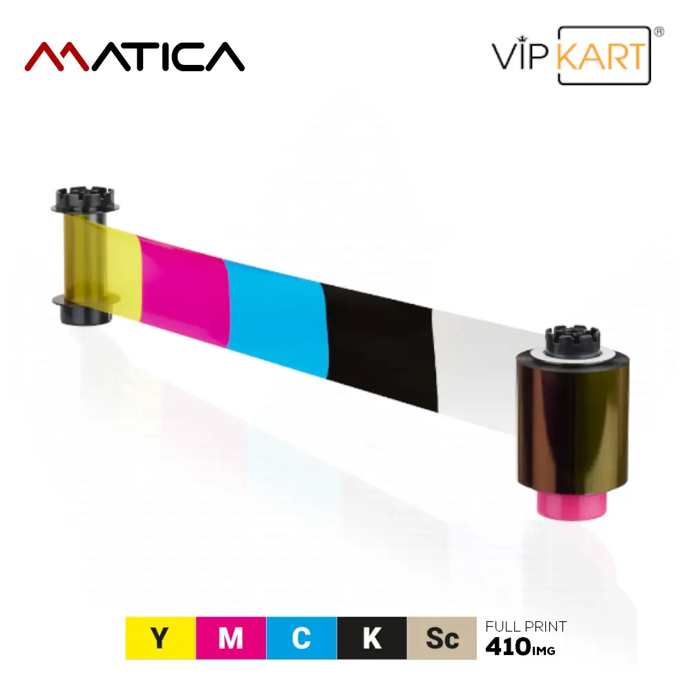Matica YMCKSc Platinum ReTransfer Film Ribon – 410 Baskı