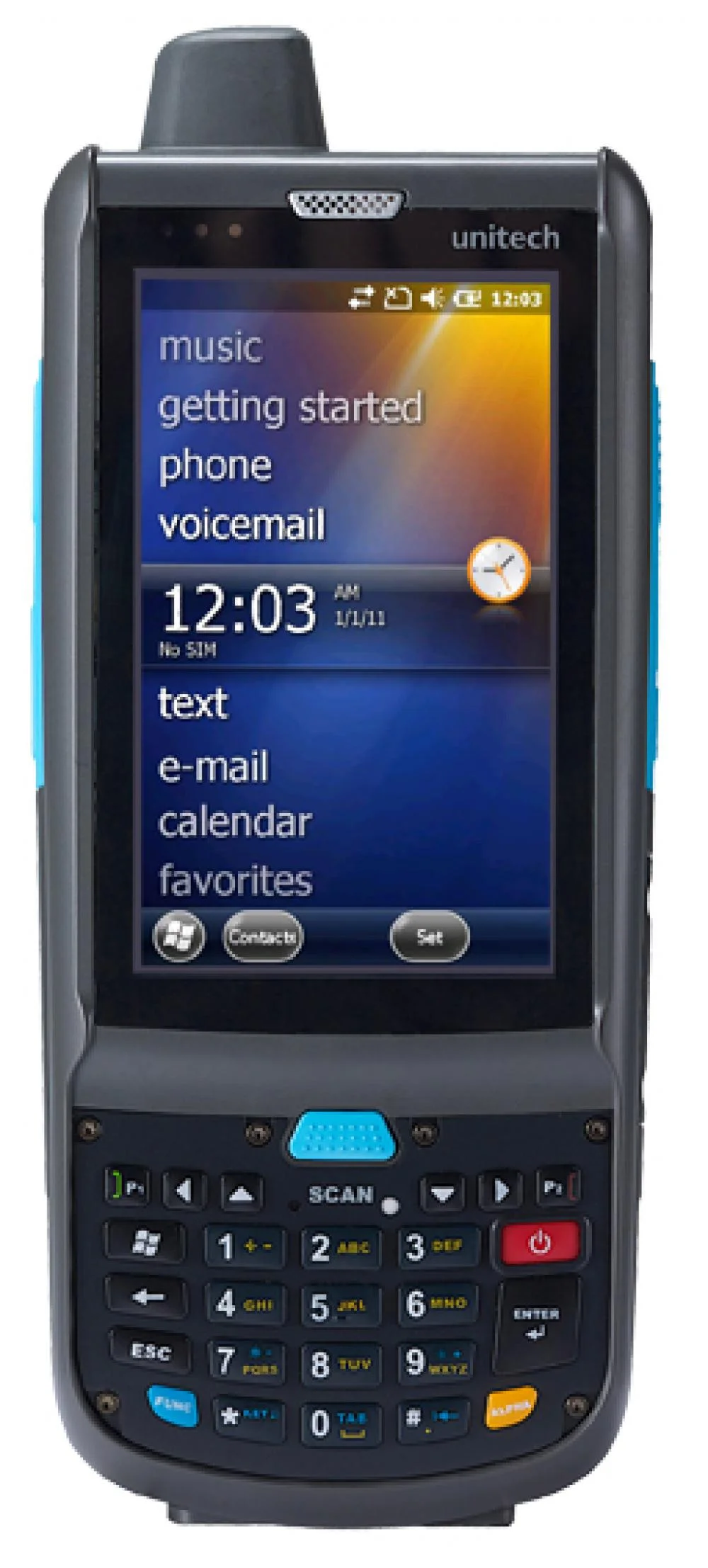 Unitech PA-690 Windows Mobile El Terminali