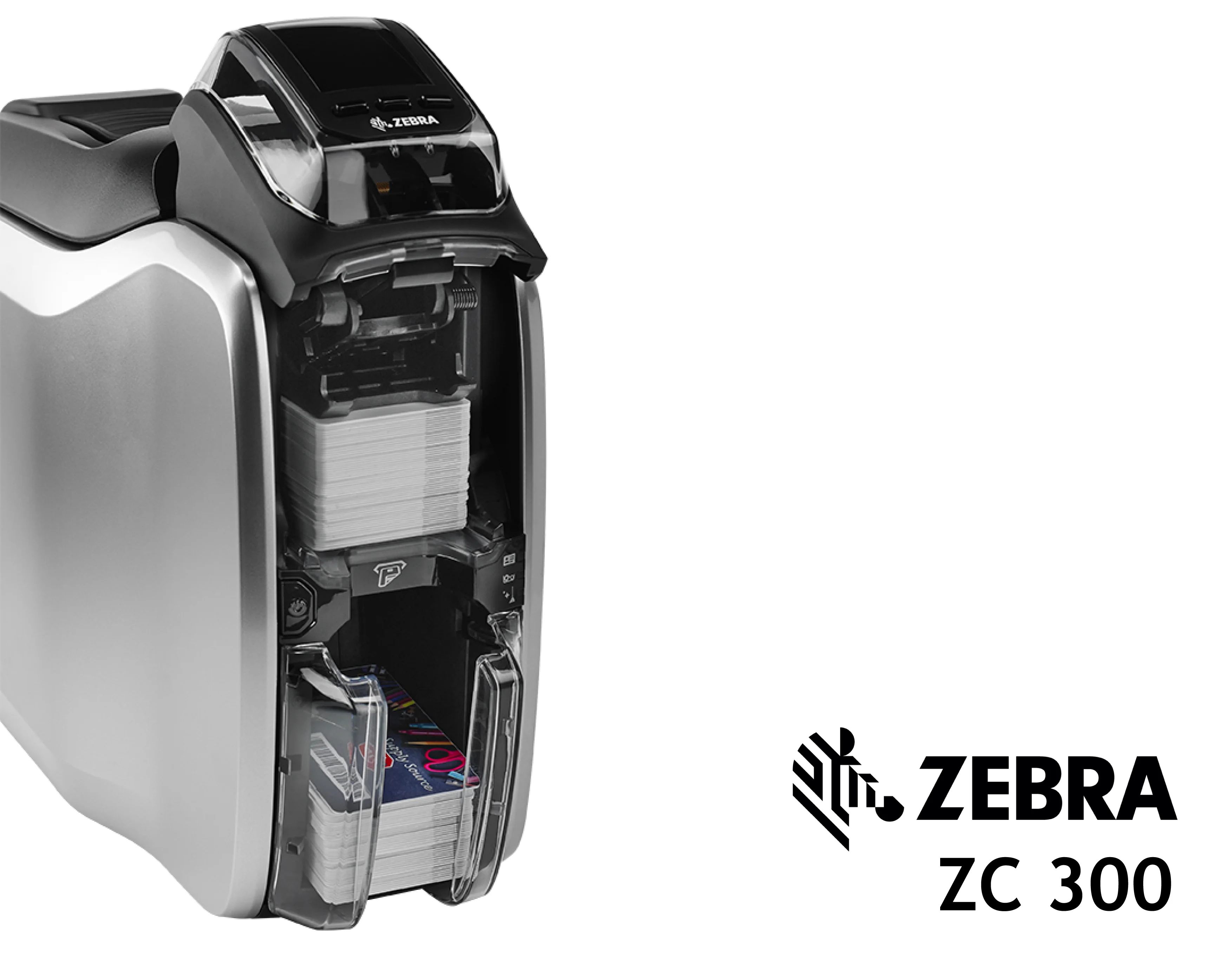 Zebra ZC300 Kart Yazıcı - Çift Yüz
