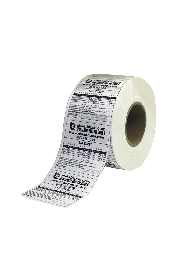 Yem Etiketi 100mm x 300 Metre