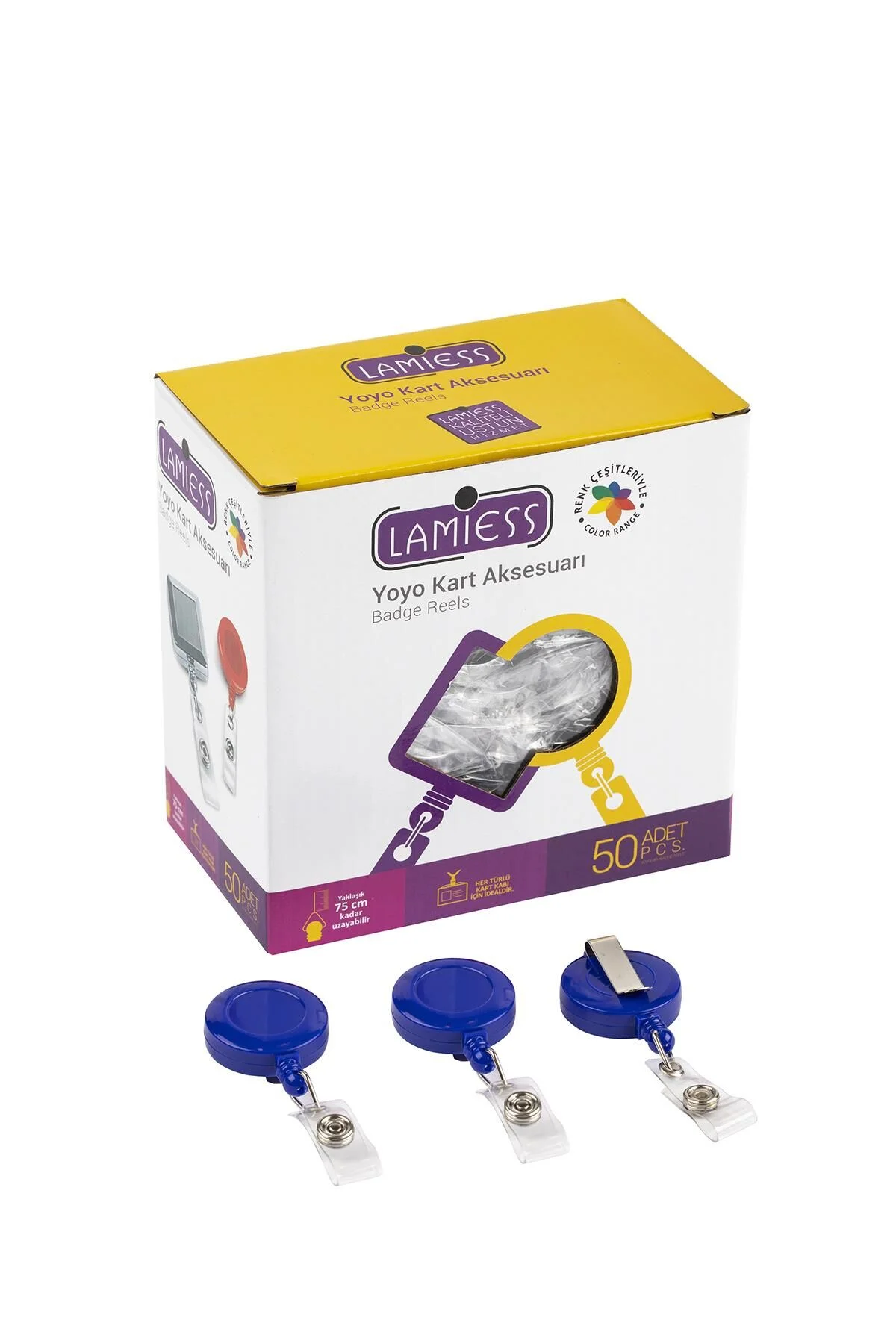 Lamiess Lms 351 Yuvarlak Yoyo Mavi 50’li