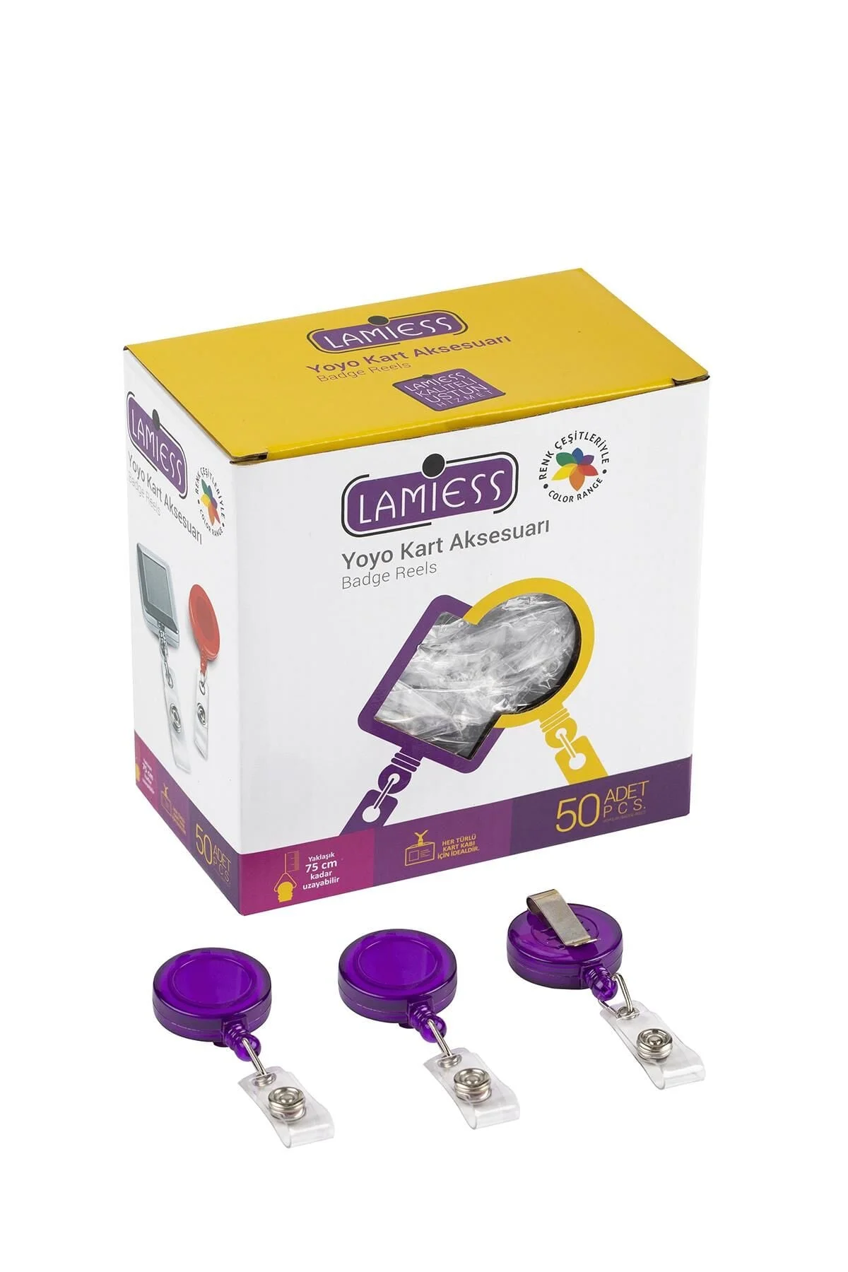 Lamiess Lms 351 Yuvarlak Yoyo Mor 50’li